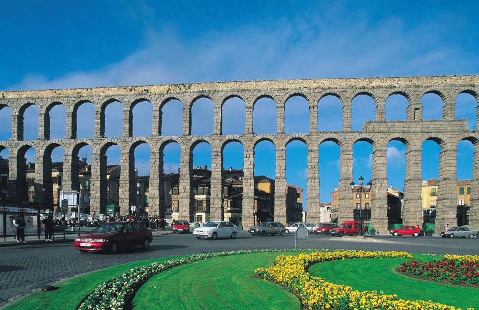 Aqueduct of Segovia, Segovia, Castile and León, Spain
